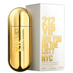 PERFUME CAROLINA HERRERA 212 VIP FEMININO  125ML